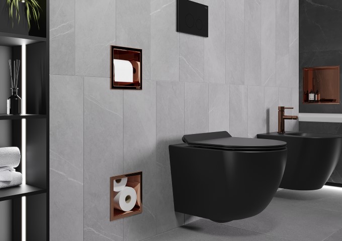 Toiletzittingen zwart