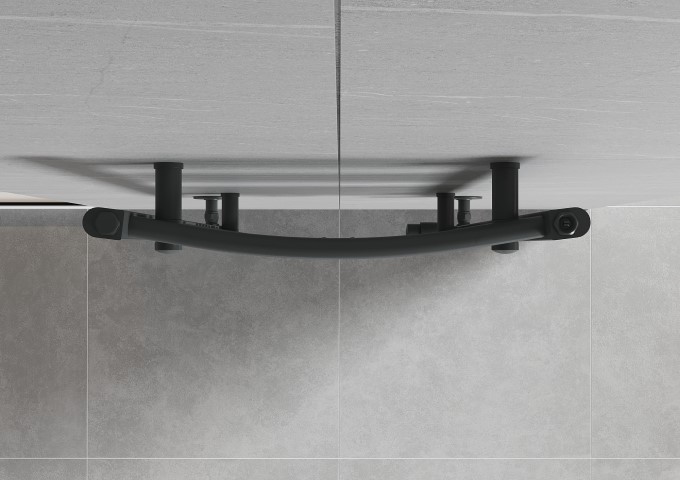 Badkamerradiatoren met zij-aansluiting