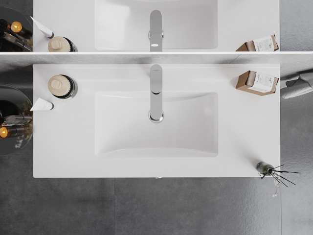 Badkamerkast met wastafel 45 cm