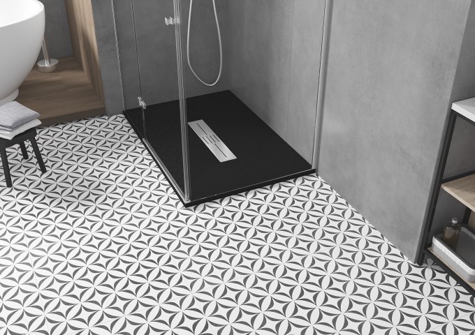 Rechthoekige douchebakken 90x100