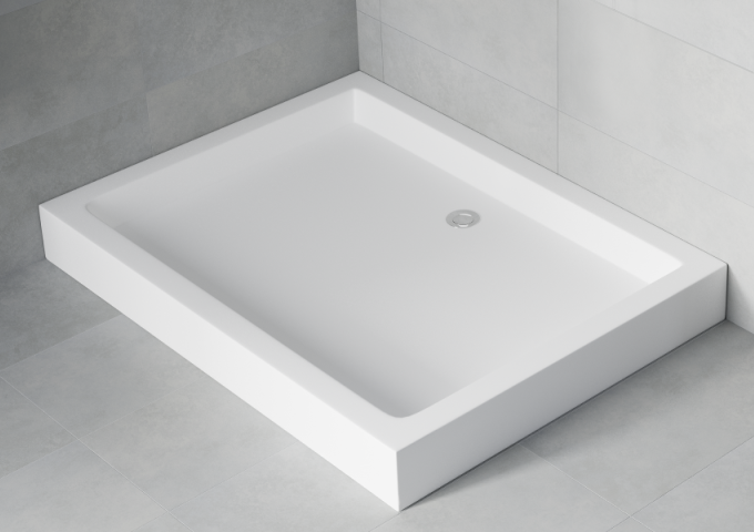 Rechthoekige douchebakken 80x100