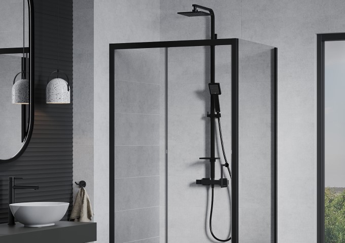 badkamer douchekolom