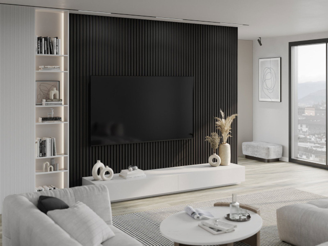 Zwarte lamellen Mexen