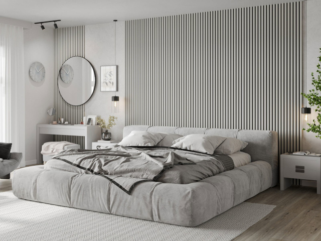 Witte wandpanelen Mexen