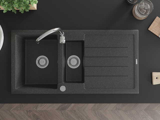 Spoelbak 100 cm Mexen in de keuken