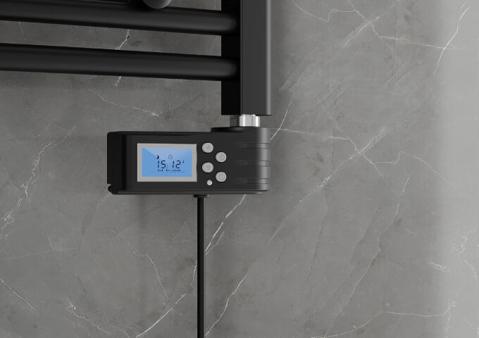 Elektrisch verwarmingselement zwart 450W