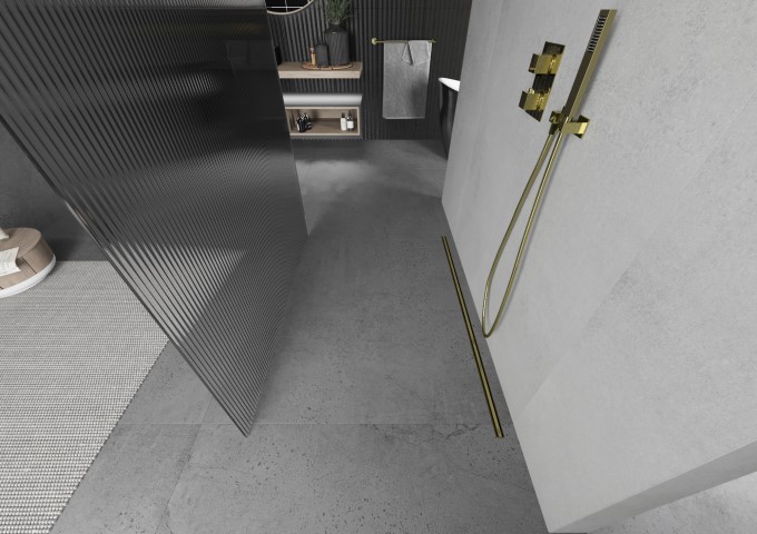 moderne lijnvormige afvoer 150 cm