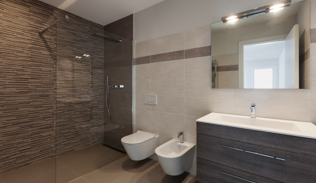 Wandinstallaties voor inbouwframes ontworpen voor WC's