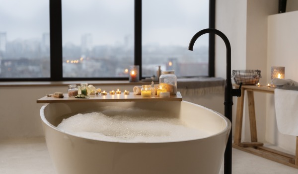 Gezellige badkamer - hoe deze in te richten? Gebruik deze eenvoudige tips!