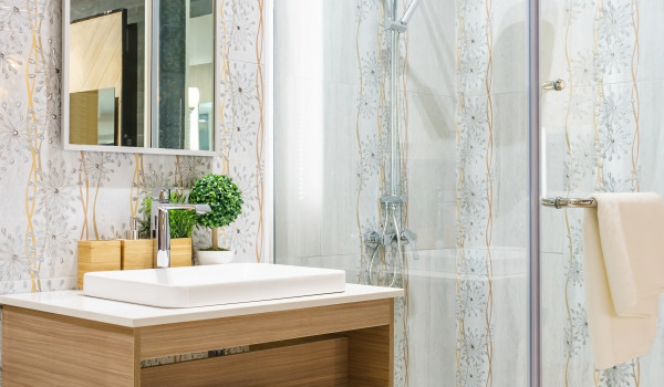 Moderne douchekranen