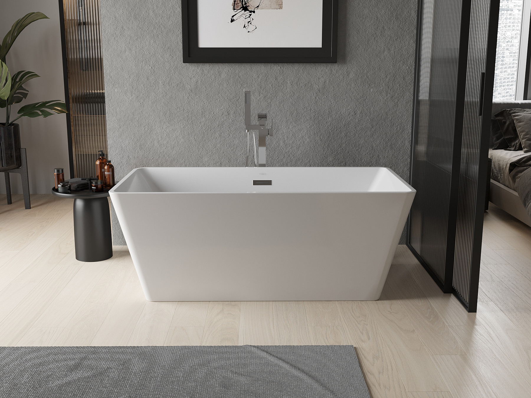 Badkamer in industriële stijl