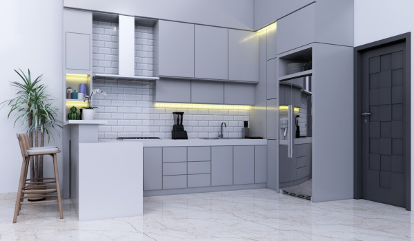 Wat op de vloer in de keuken? Wat werkt in plaats van tegels?