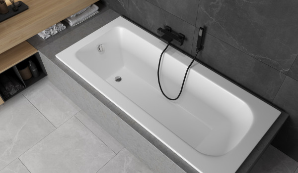 Hoe maak je een acrylbad schoon?