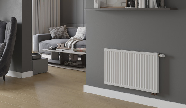 Verwarming in huis - paneelradiator