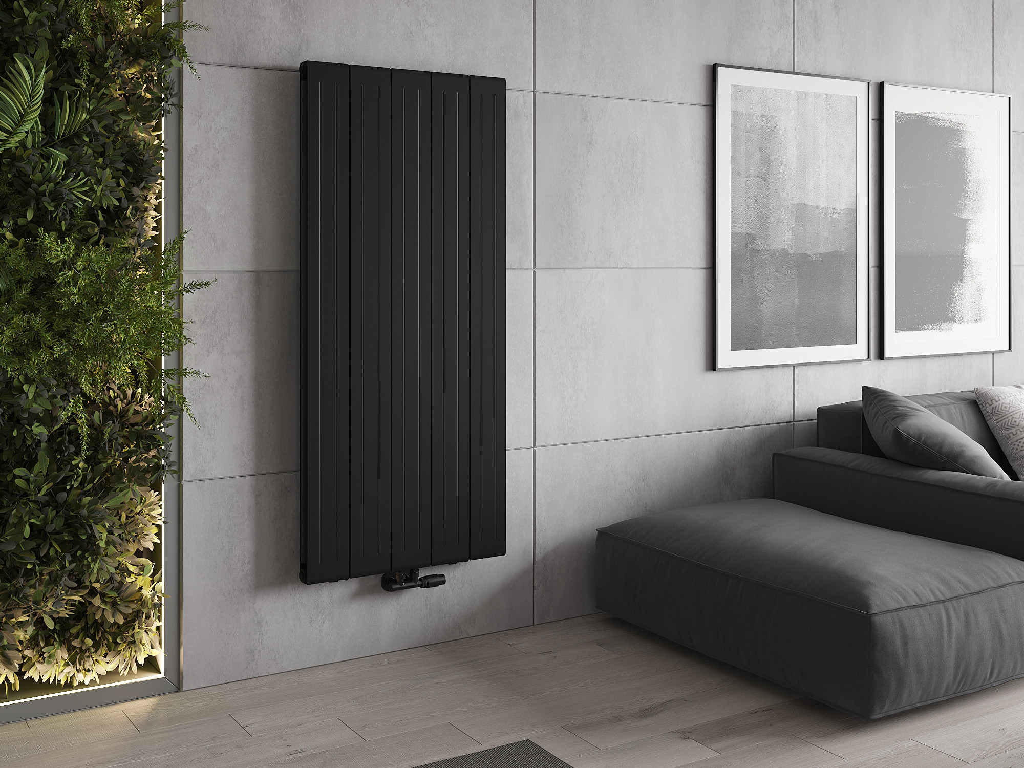 Moderne decoratieve radiator
