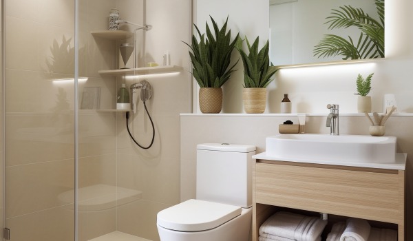 Hoe kies je tegels voor een kleine badkamer?